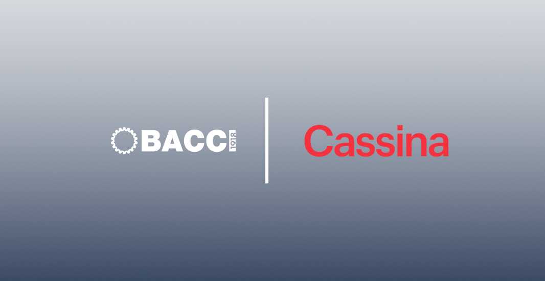 Bacci and Cassina. Technology for Design